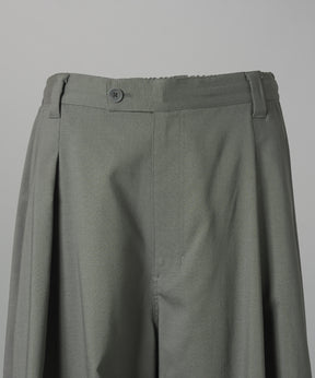 【26AW PRE-ORDER】One Tuck Prime-Wide Snow Slacks