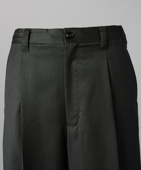 【26AW PRE-ORDER】【Ermenegildo Zegna Fabric】Prime-Wide One-tuck Trousers