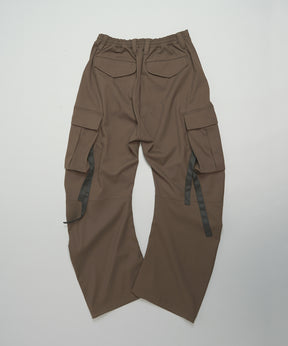 【26AW PRE-ORDER】Banana Curve Silhouette Prime-Wide Cargo Trousers