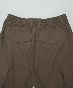 【26AW PRE-ORDER】Banana Curve Silhouette Prime-Wide Cargo Trousers