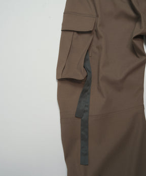 【26AW PRE-ORDER】Banana Curve Silhouette Prime-Wide Cargo Trousers