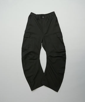 【26AW PRE-ORDER】Banana Curve Silhouette Prime-Wide Cargo Trousers