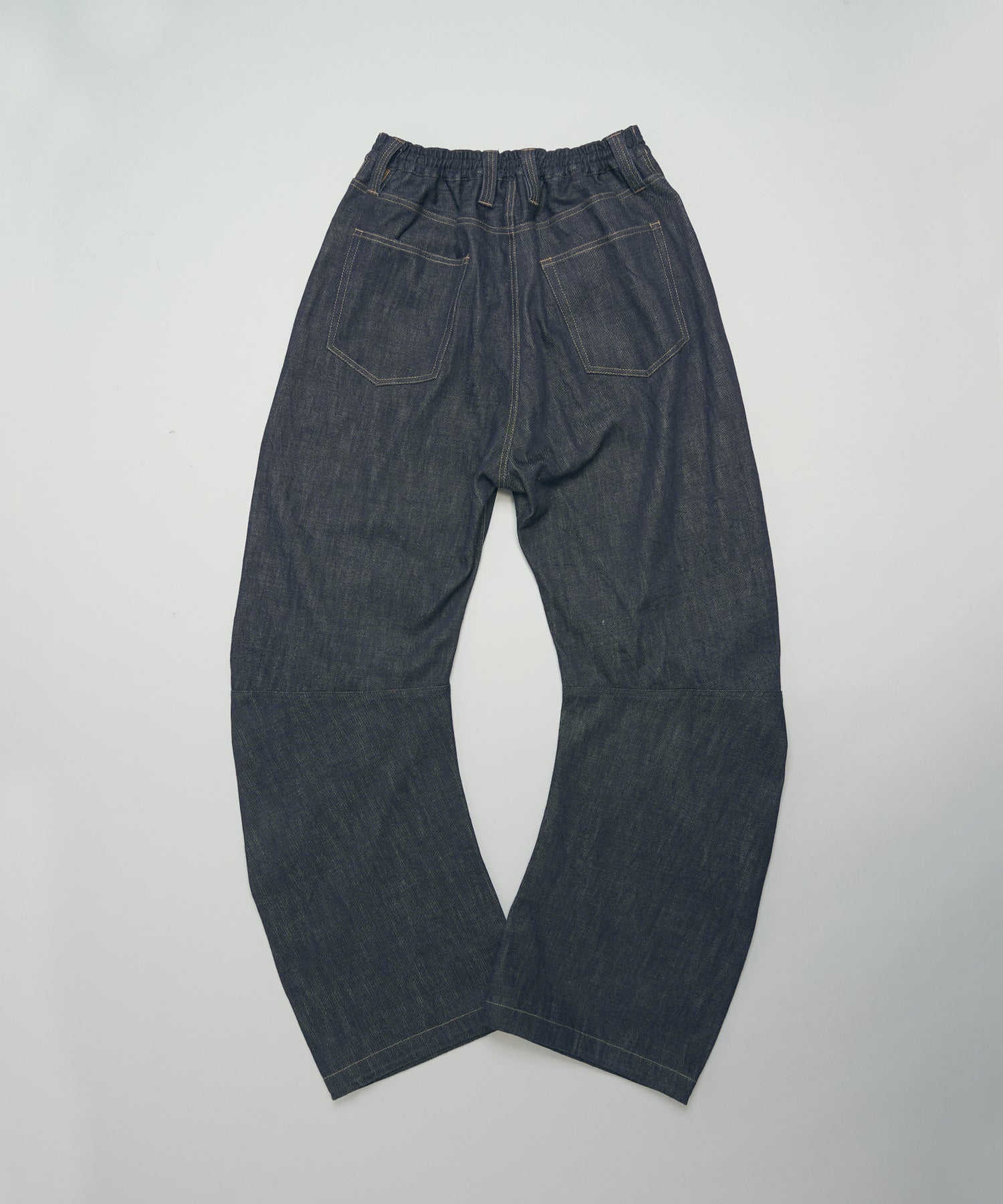 【26AW PRE-ORDER】Banana Curve Silhouette Prime-Wide Denim Pants