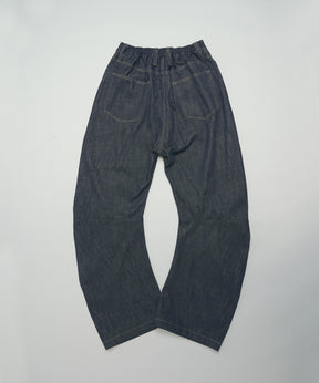 【26AW PRE-ORDER】Banana Curve Silhouette Prime-Wide Denim Pants