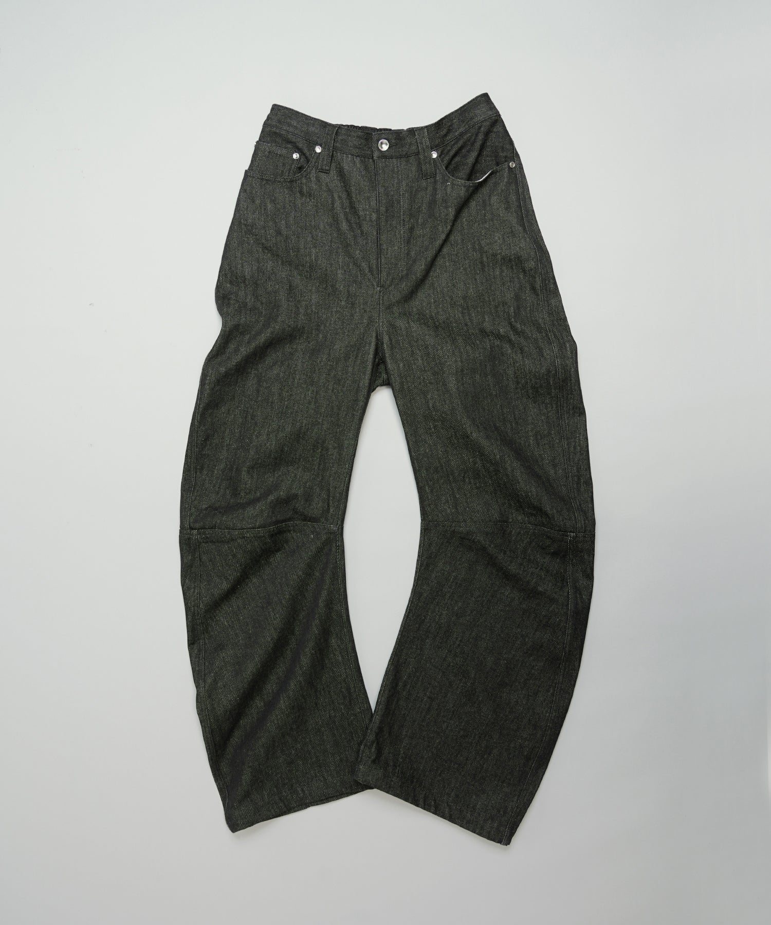 【26AW PRE-ORDER】Banana Curve Silhouette Prime-Wide Denim Pants