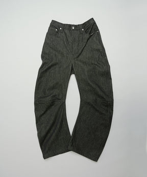 【26AW PRE-ORDER】Banana Curve Silhouette Prime-Wide Denim Pants