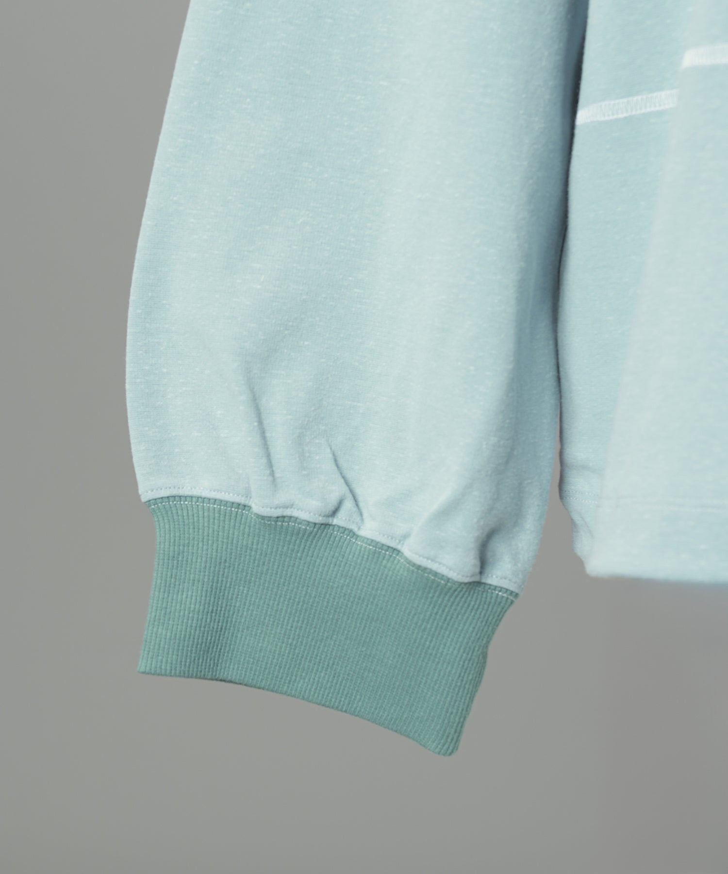 【26AW PRE-ORDER】Slub Jersey Prime-Over Zipper Detail Raglan T-shirt