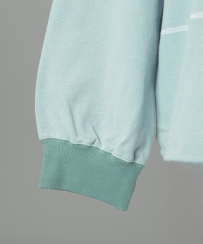 【26AW PRE-ORDER】Slub Jersey Prime-Over Zipper Detail Raglan T-shirt