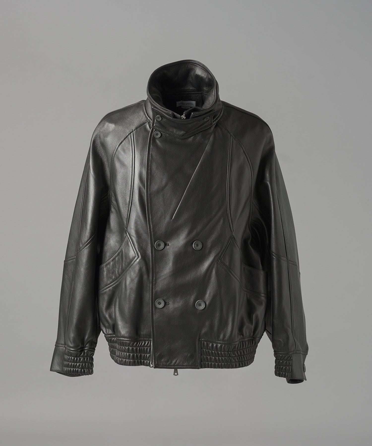 Different Materials Layering Prime-Over Trucker Jacket
