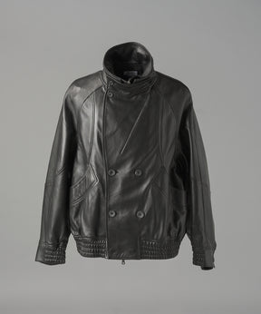 Different Materials Layering Prime-Over Trucker Jacket