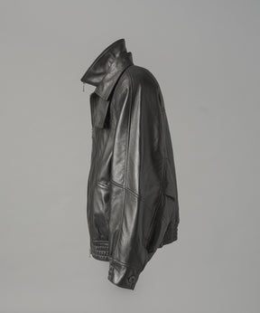 【26AW PRE-ORDER】Sheep Leather Prime-Over Layering Single Blouson