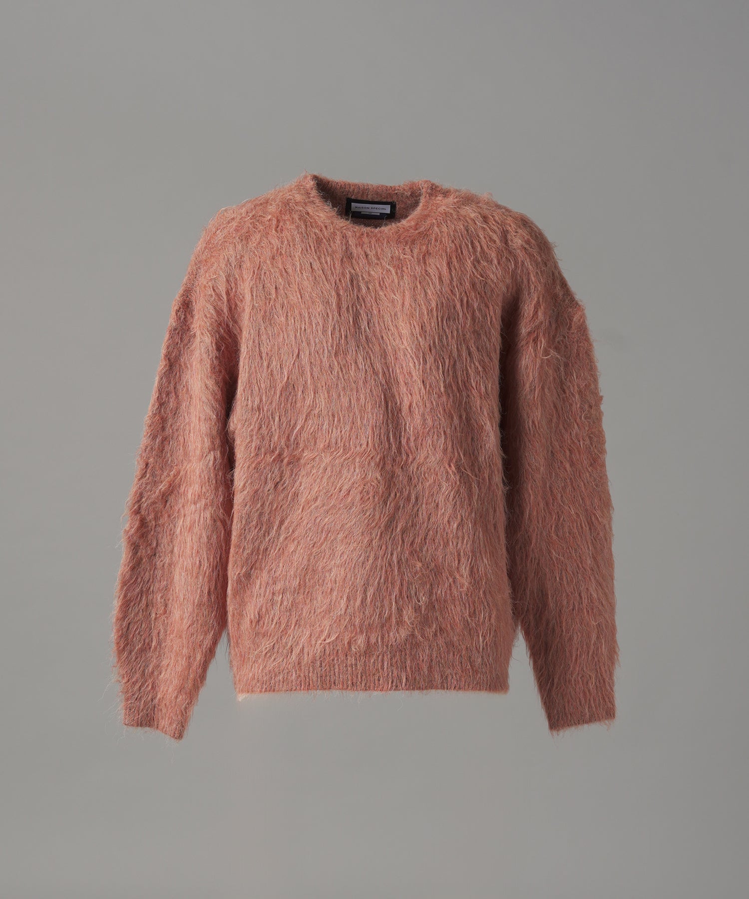 【26AW PRE-ORDER】シャギーニットプライムオーバークルーネックセーター