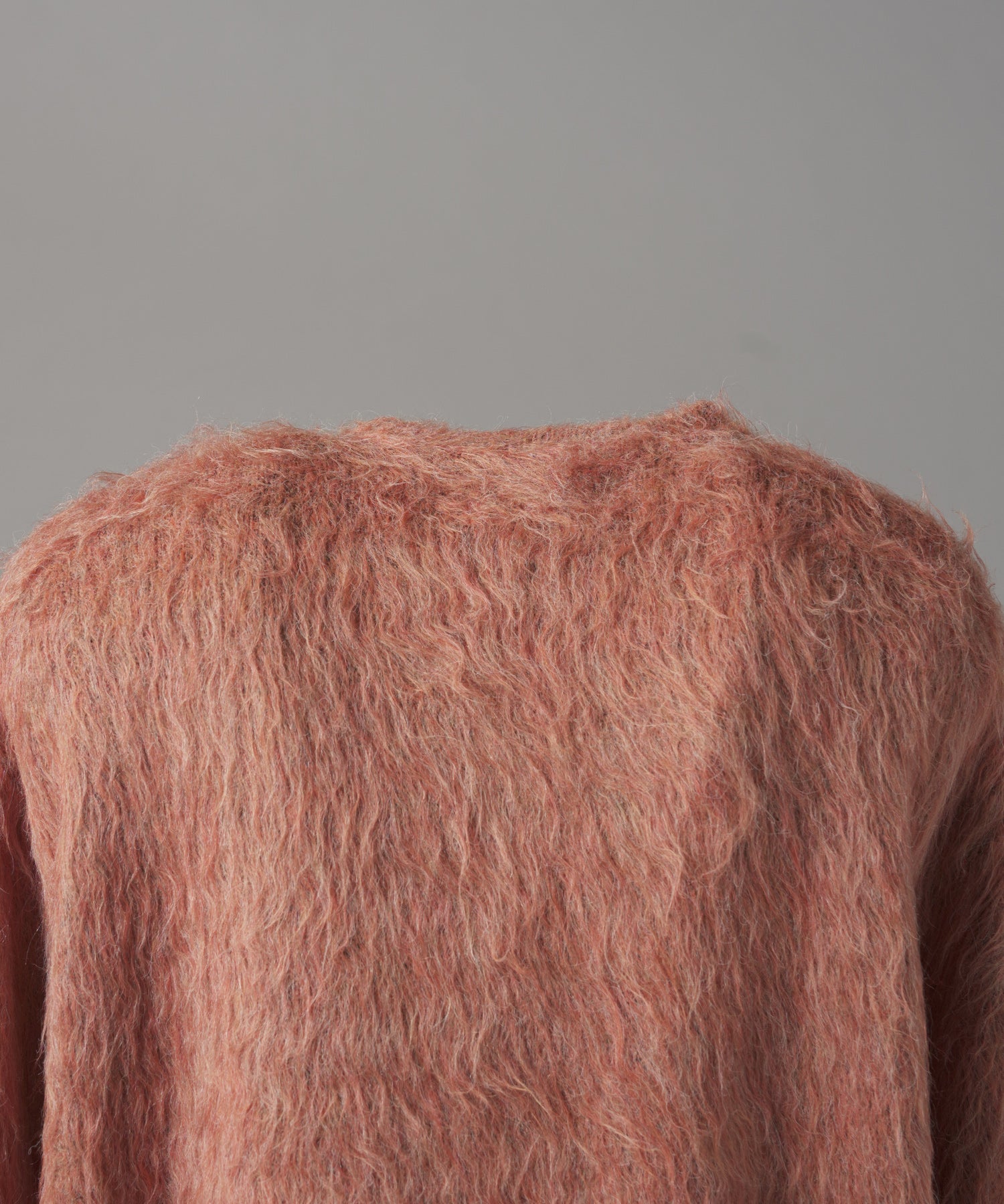 【26AW PRE-ORDER】シャギーニットプライムオーバークルーネックセーター