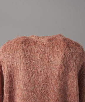 【26AW PRE-ORDER】シャギーニットプライムオーバークルーネックセーター