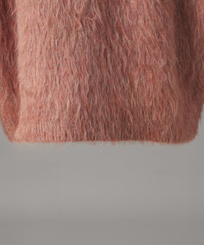 【26AW PRE-ORDER】シャギーニットプライムオーバークルーネックセーター