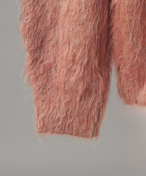 【26AW PRE-ORDER】シャギーニットプライムオーバークルーネックセーター