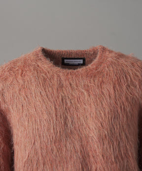 【26AW PRE-ORDER】シャギーニットプライムオーバークルーネックセーター