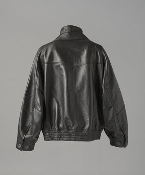 【26AW PRE-ORDER】Sheep Leather Prime-Over Layering Single Blouson