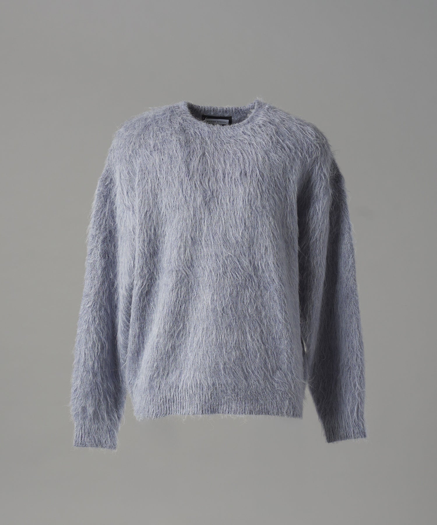 【26AW PRE-ORDER】シャギーニットプライムオーバークルーネックセーター