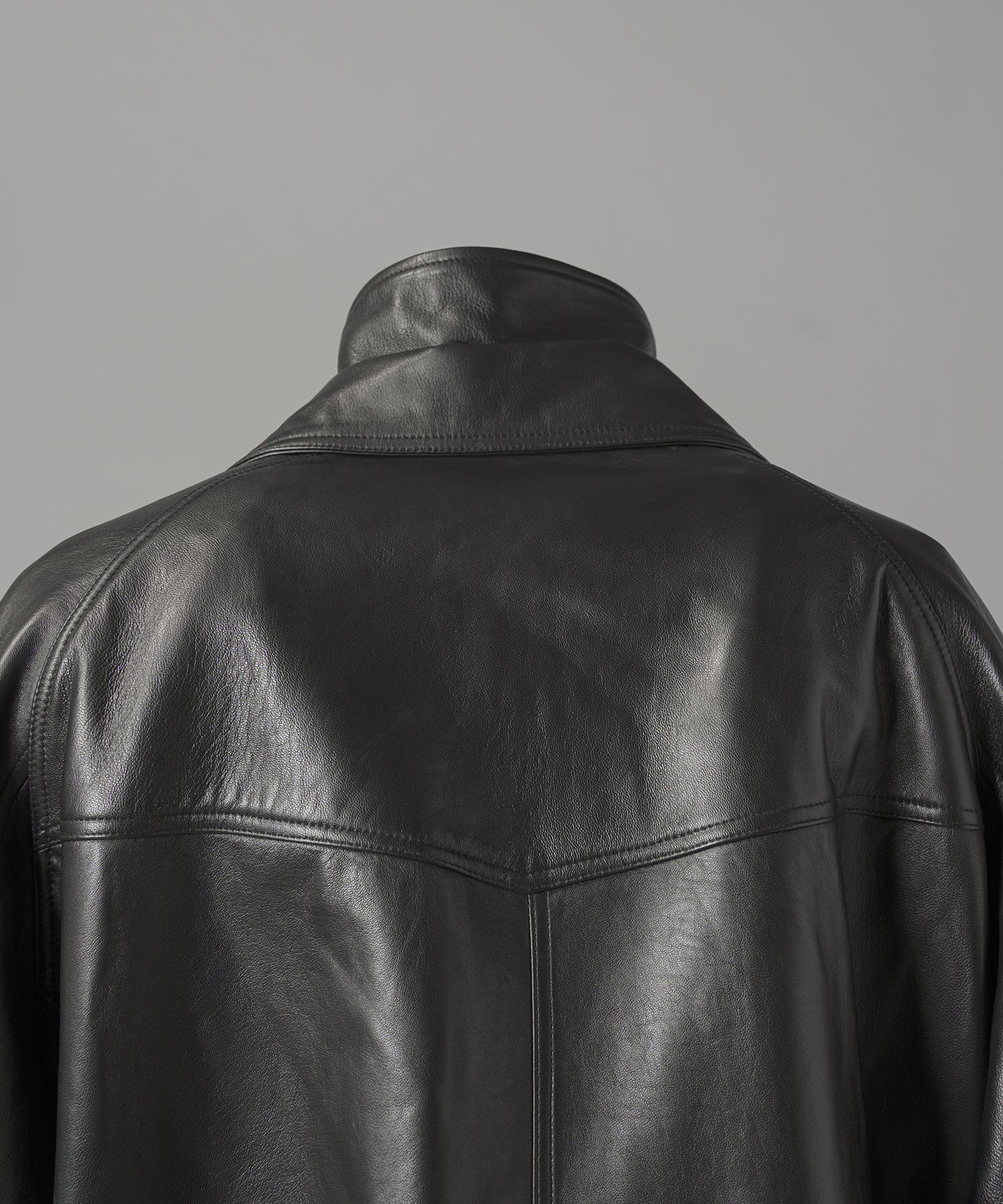 【26AW PRE-ORDER】Sheep Leather Prime-Over Layering Single Blouson