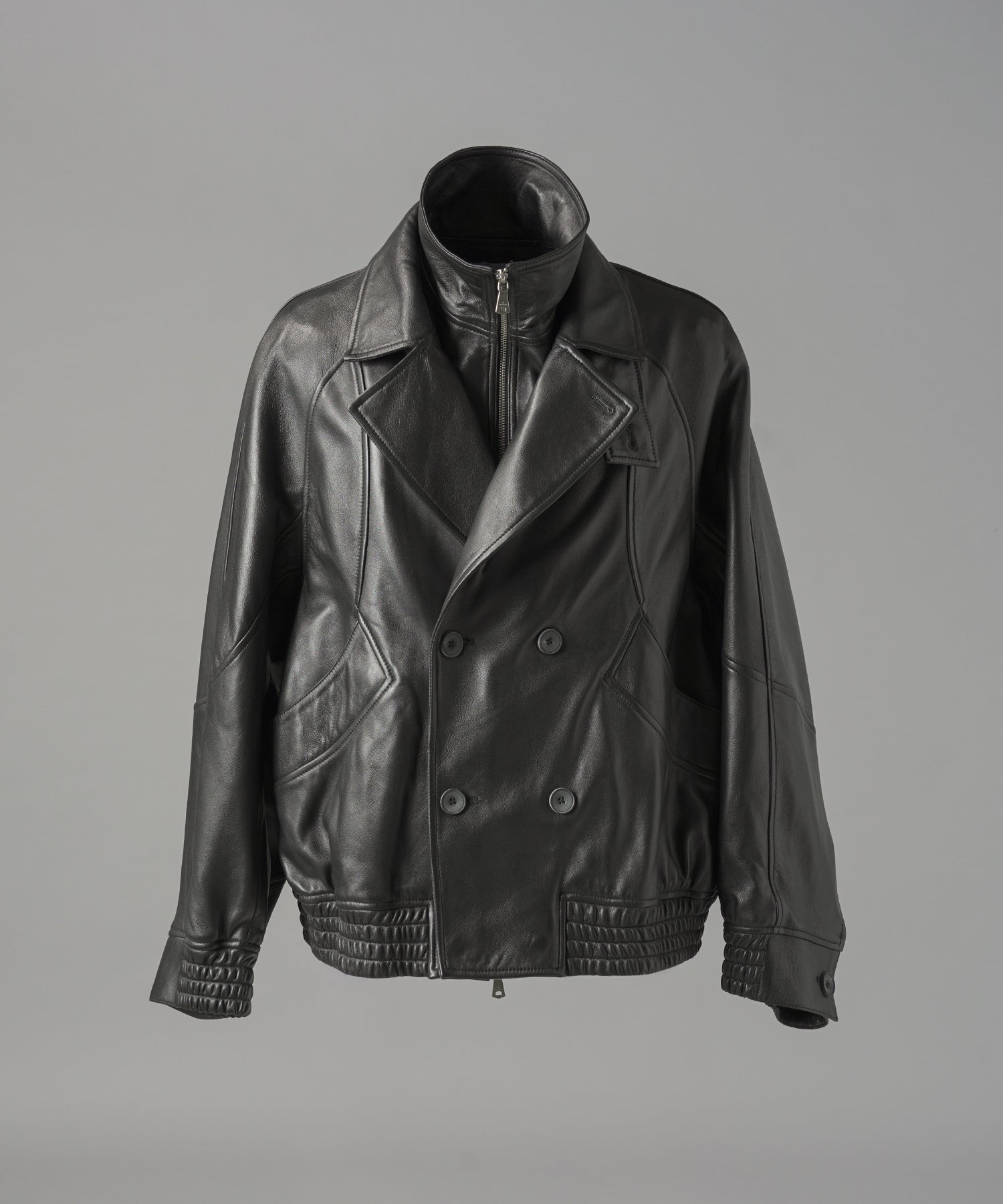 Different Materials Layering Prime-Over Trucker Jacket