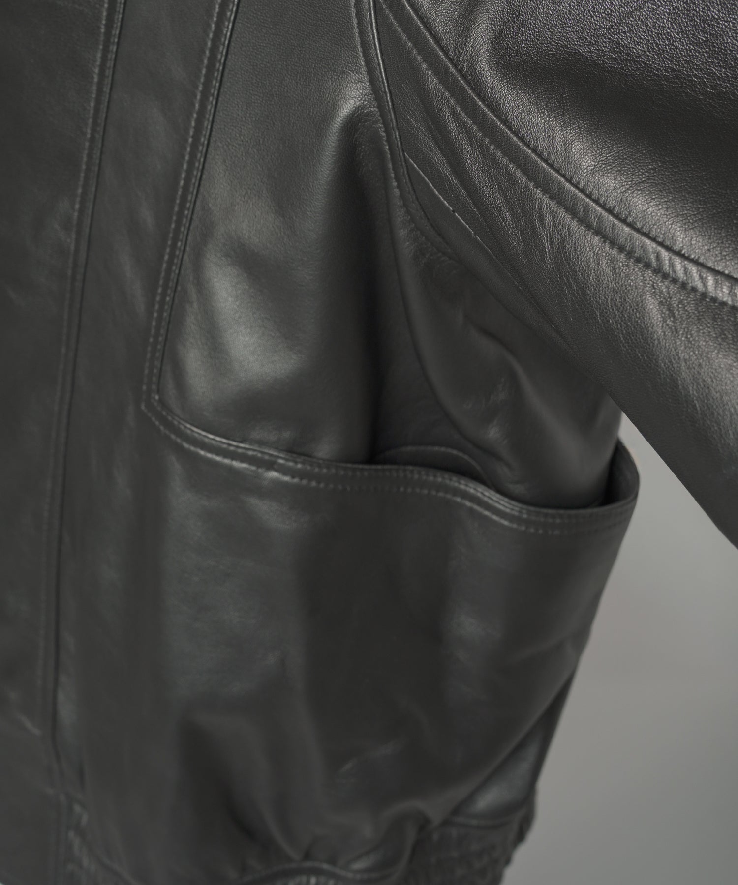 【26AW PRE-ORDER】Sheep Leather Prime-Over Layering Single Blouson