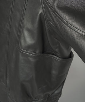【26AW PRE-ORDER】Sheep Leather Prime-Over Layering Single Blouson