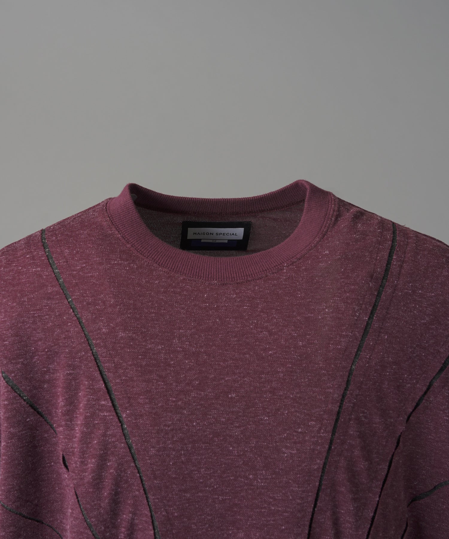 Slab Mix Jersey Prime-Over TSUGIHAGI T-shirt