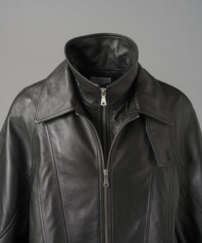 【26AW PRE-ORDER】Sheep Leather Prime-Over Layering Single Blouson