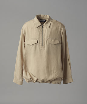 [26SS PRE-ORDER] Airy Striped Gabardine Prime-Over Short-sleeved Shirt