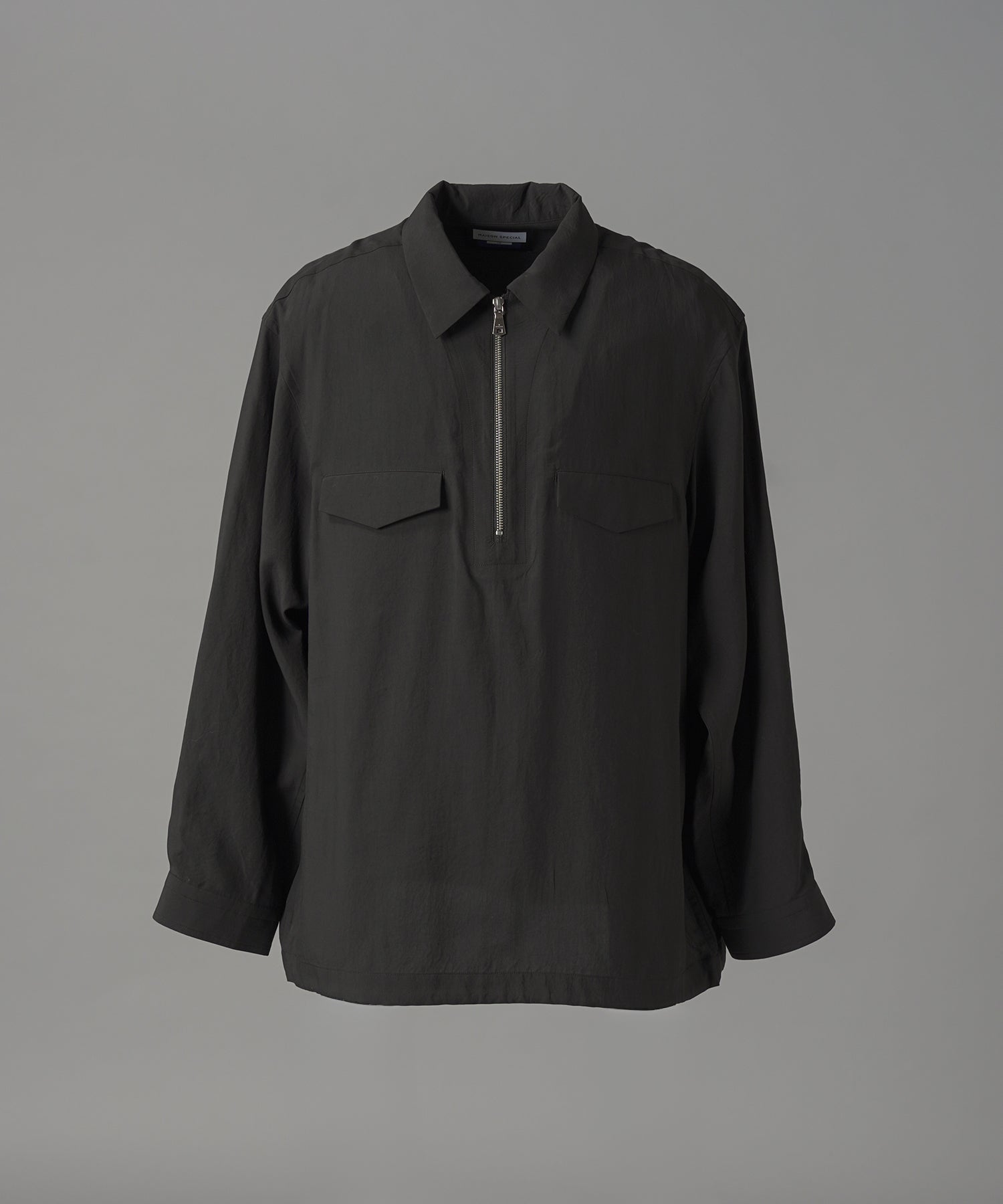 [26SS PRE-ORDER] Airy Striped Gabardine Prime-Over Short-sleeved Shirt