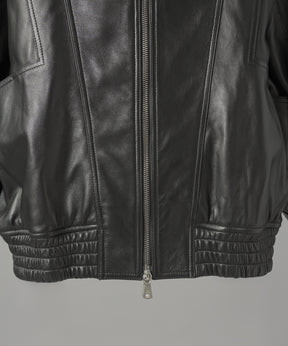 【26AW PRE-ORDER】Sheep Leather Prime-Over Layering Single Blouson