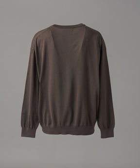 Airy Striped Gabardine Prime-Over Short-sleeved Shirt