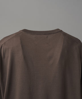 Airy Striped Gabardine Prime-Over Short-sleeved Shirt
