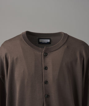 Airy Striped Gabardine Prime-Over Short-sleeved Shirt