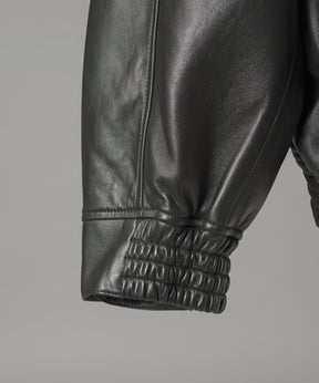 【26AW PRE-ORDER】Sheep Leather Prime-Over Layering Single Blouson