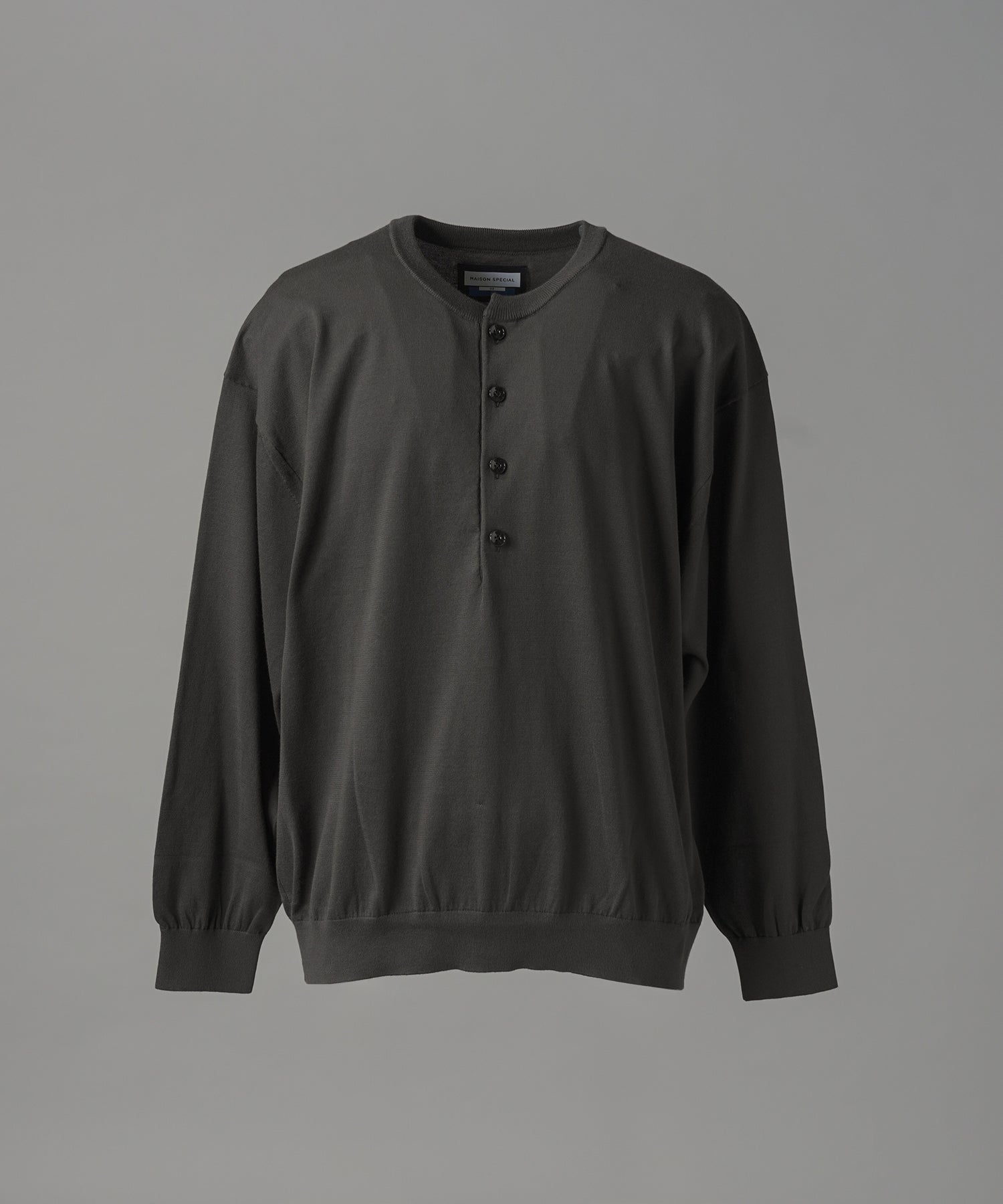 Airy Striped Gabardine Prime-Over Short-sleeved Shirt