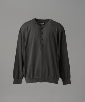 Airy Striped Gabardine Prime-Over Short-sleeved Shirt