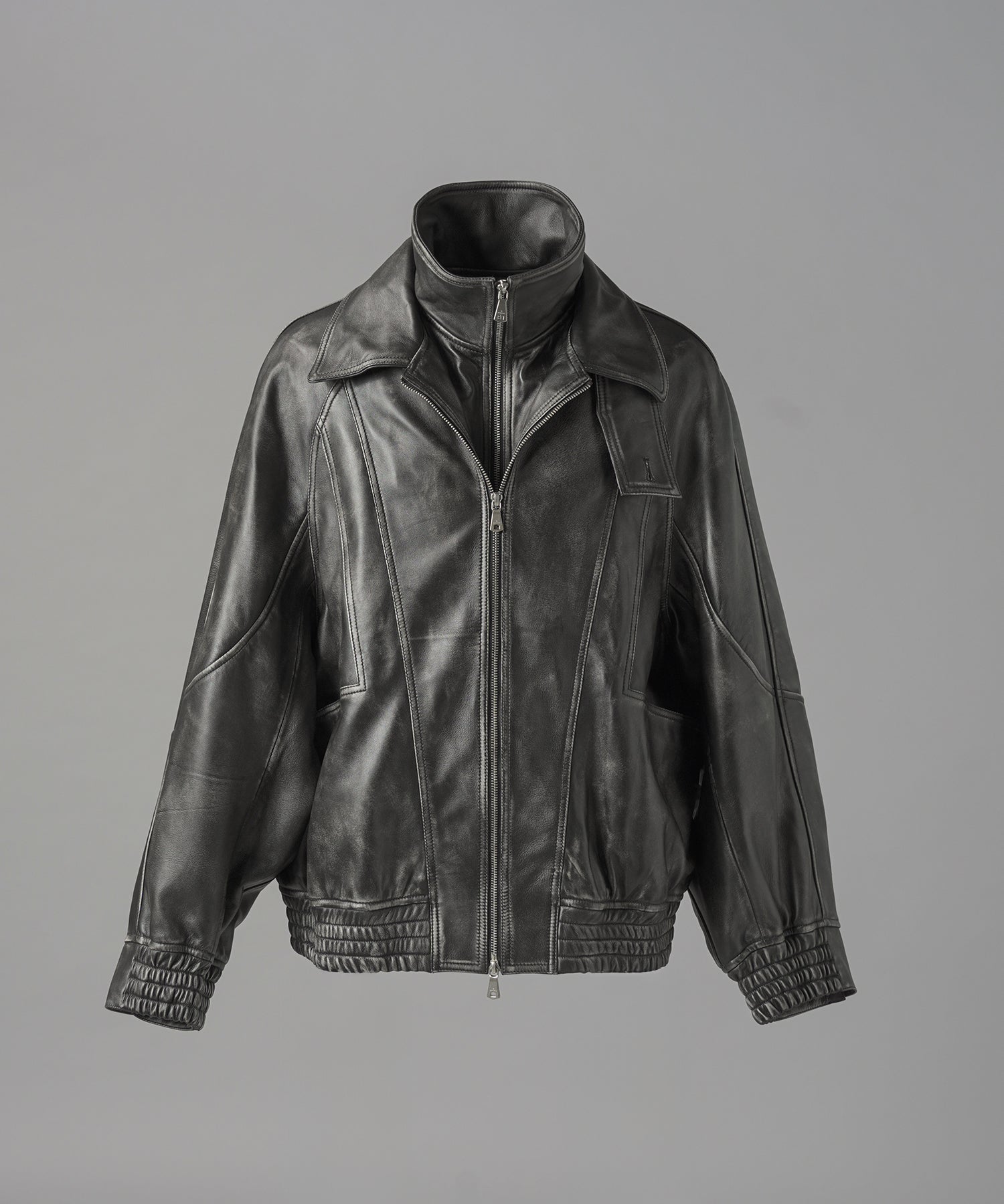 【26AW PRE-ORDER】Sheep Leather Prime-Over Layering Single Blouson