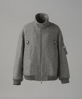 [26AW PRE-ORDER] [Italian dead stock fabric] Prime over regular collar shirt coat