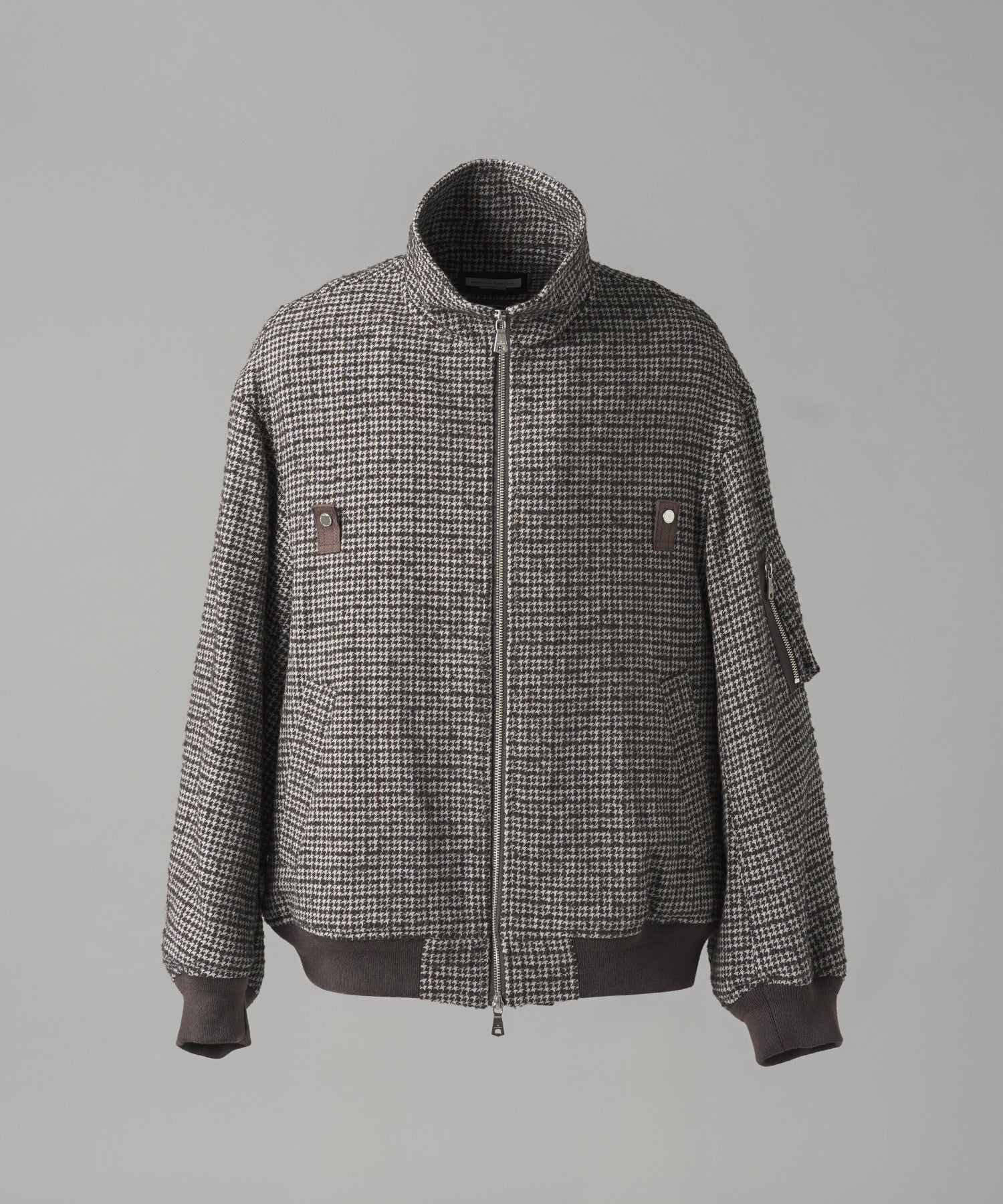 [26AW PRE-ORDER] [Italian dead stock fabric] Prime over regular collar shirt coat