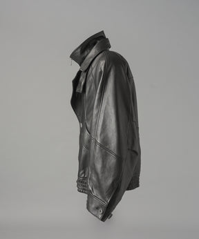 Different Materials Layering Prime-Over Trucker Jacket