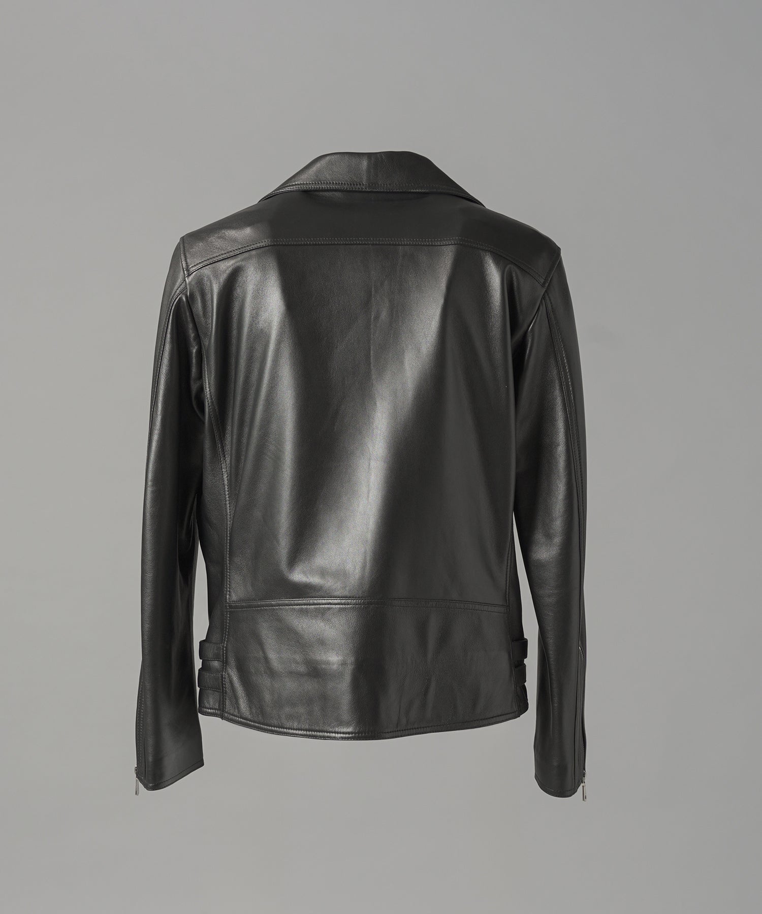 【26AW PRE-ORDER】Dress-Fit Sheep Leather Double Rider Jacket