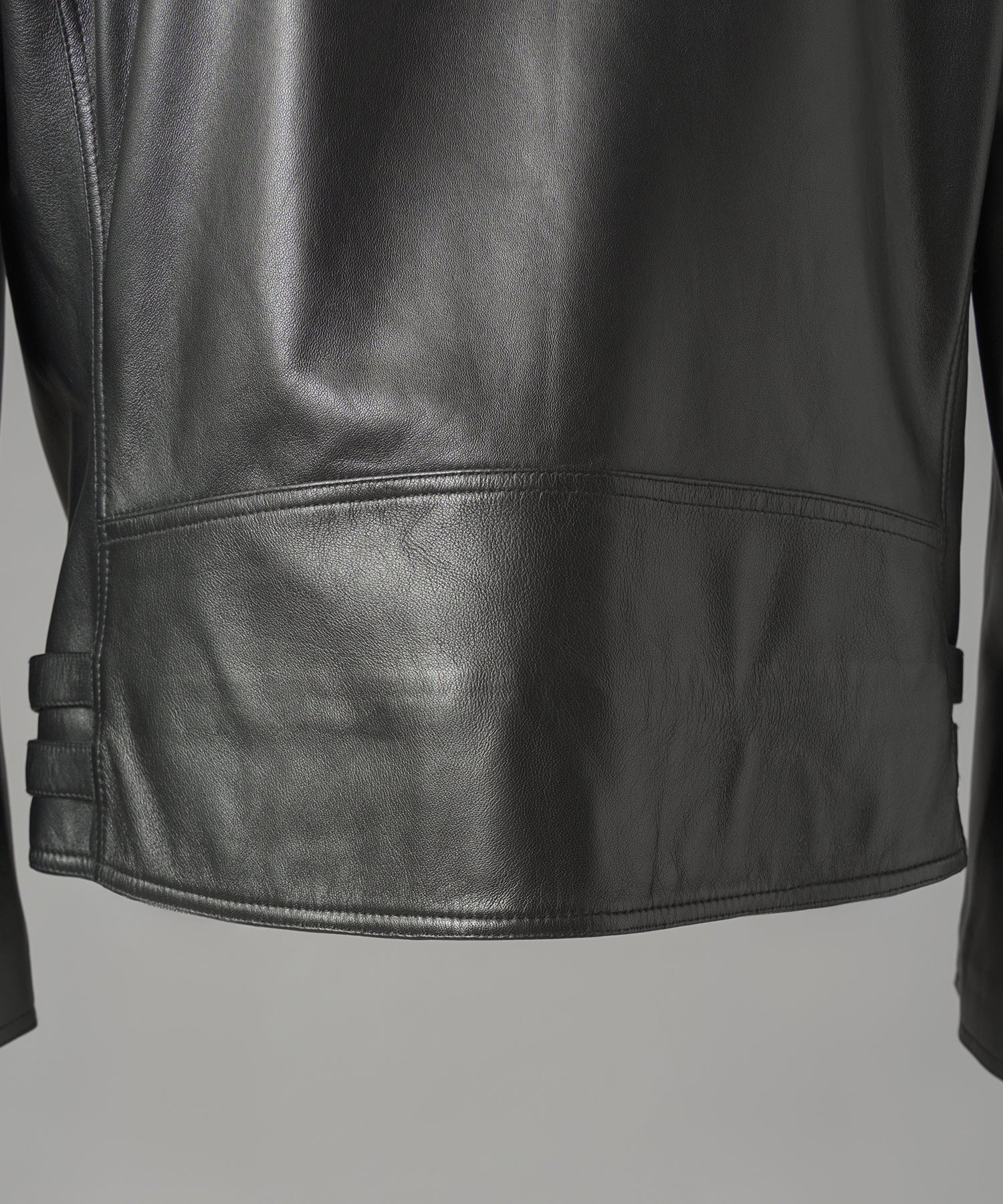 【26AW PRE-ORDER】Dress-Fit Sheep Leather Double Rider Jacket