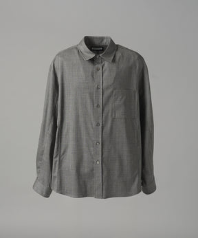 【26AW PRE-ORDER】Raglan Yoke Switching Prime-Over Long Sleeve Shirt