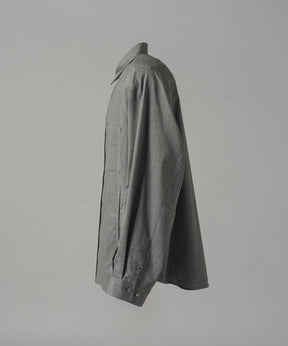 【26AW PRE-ORDER】Raglan Yoke Switching Prime-Over Long Sleeve Shirt