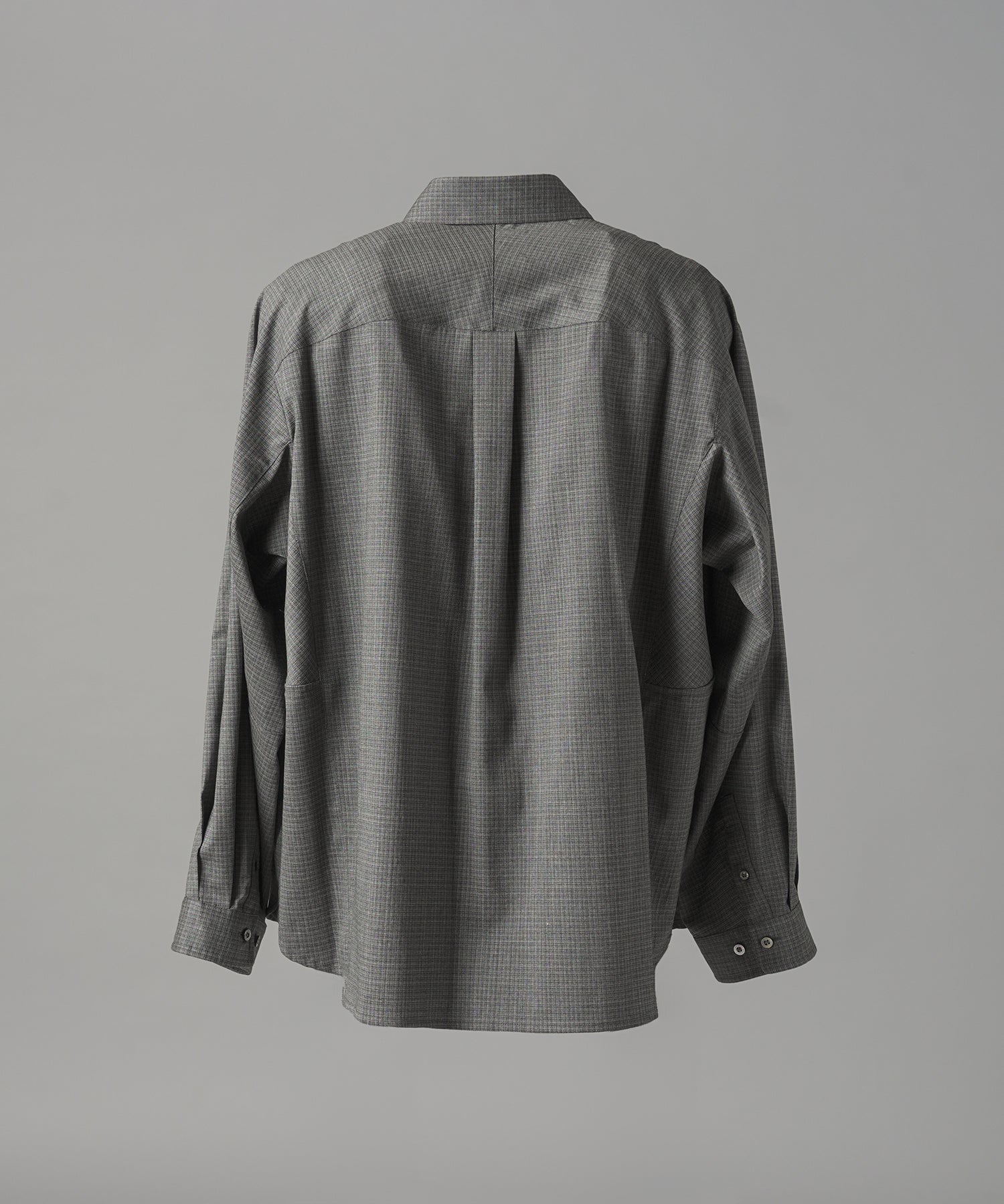 【26AW PRE-ORDER】Raglan Yoke Switching Prime-Over Long Sleeve Shirt