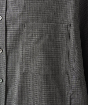 【26AW PRE-ORDER】Raglan Yoke Switching Prime-Over Long Sleeve Shirt