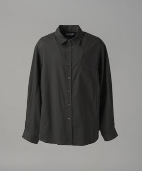 【26AW PRE-ORDER】Raglan Yoke Switching Prime-Over Long Sleeve Shirt