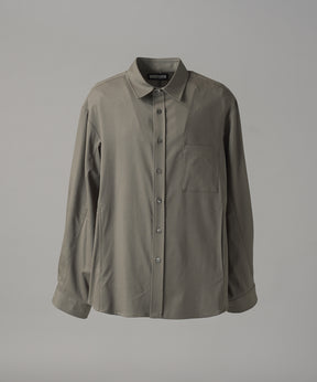 【26AW PRE-ORDER】Raglan Yoke Switching Prime-Over Long Sleeve Shirt